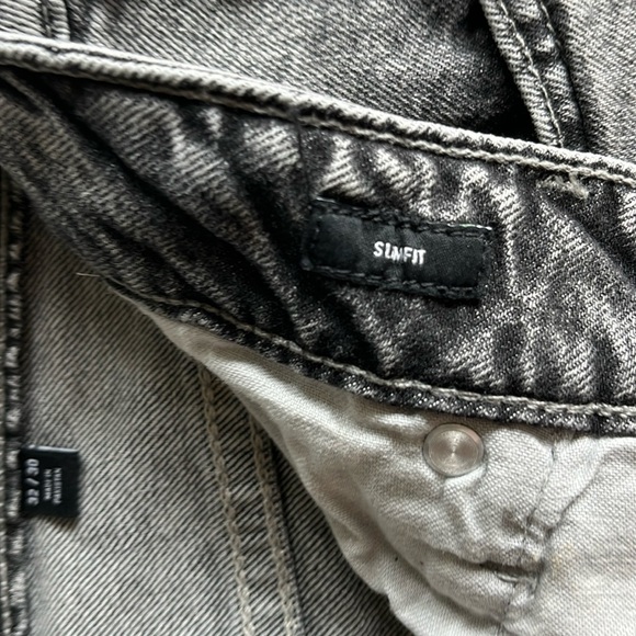 🆕 Bonobos Men’s Jeans Slim Fit Size 32x30 Gray Wash - Picture 8 of 13